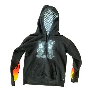 Vans X Disney Punk Mickey Mouse Pullover Hoodie Small
